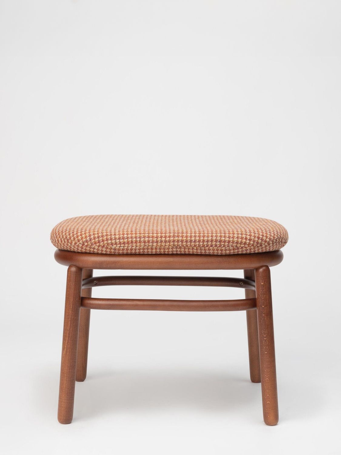 Lana Ottoman Wood + Harris Tweed