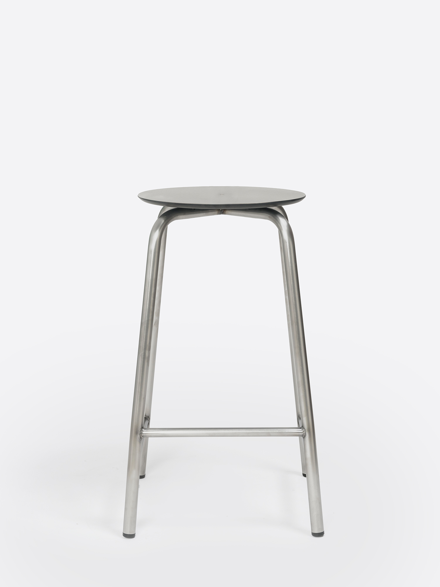 Taburete Tam Inox H65